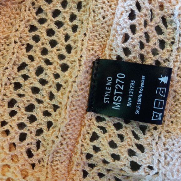 POL Boho Longline Open Cardigan Sweater Distressed Maxi Duster - Picture 8 of 9